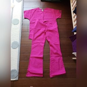Set of scrub shirt and pants